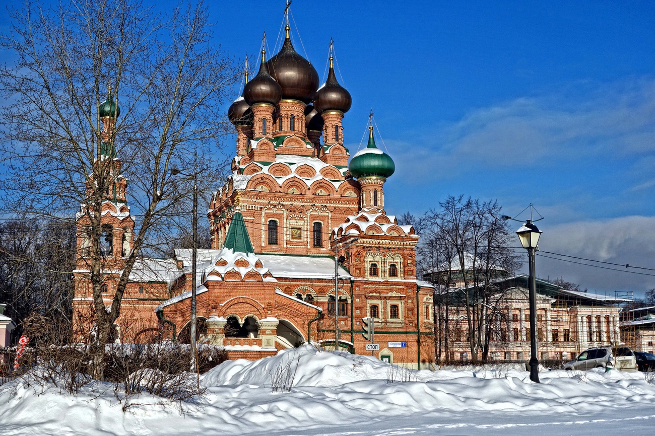 Фото храма живоначальной троицы в останкино