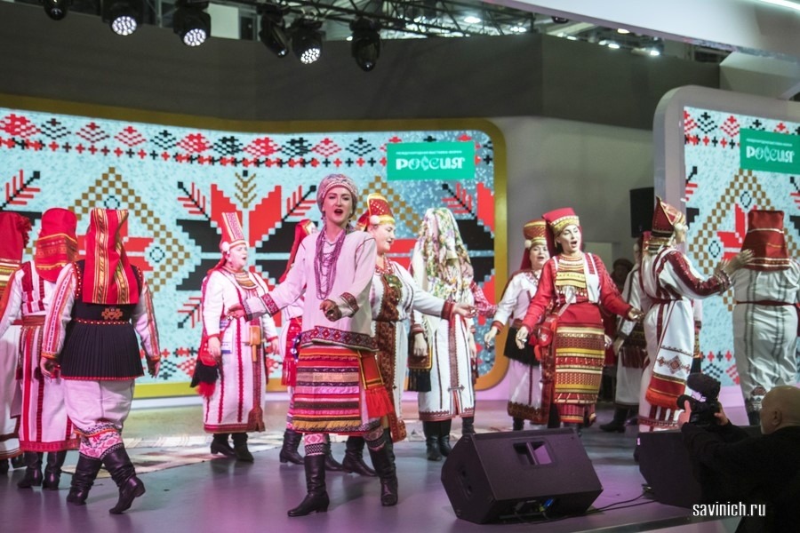 Мордовская свадьба на выставке Россия на ВДНХ